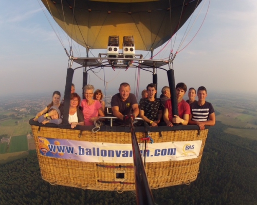 Ballonvaart in Deurne met BAS Ballonvaarten